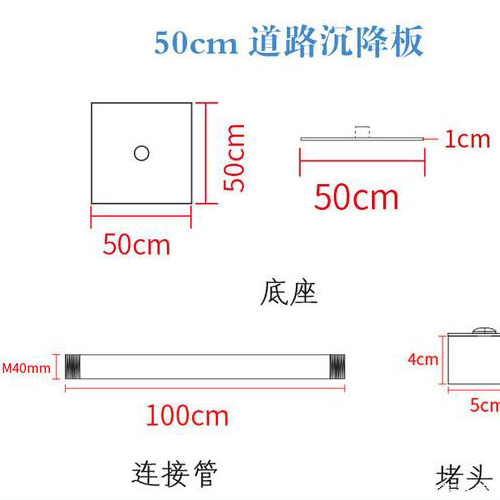黔西南沉降板规格型号如何选择？